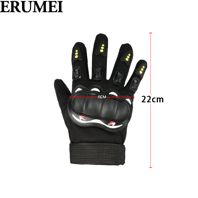 ERUMEI Skateboard Gloves With Sliders Standard Long Board Road Downhill Brake Slide Gloves