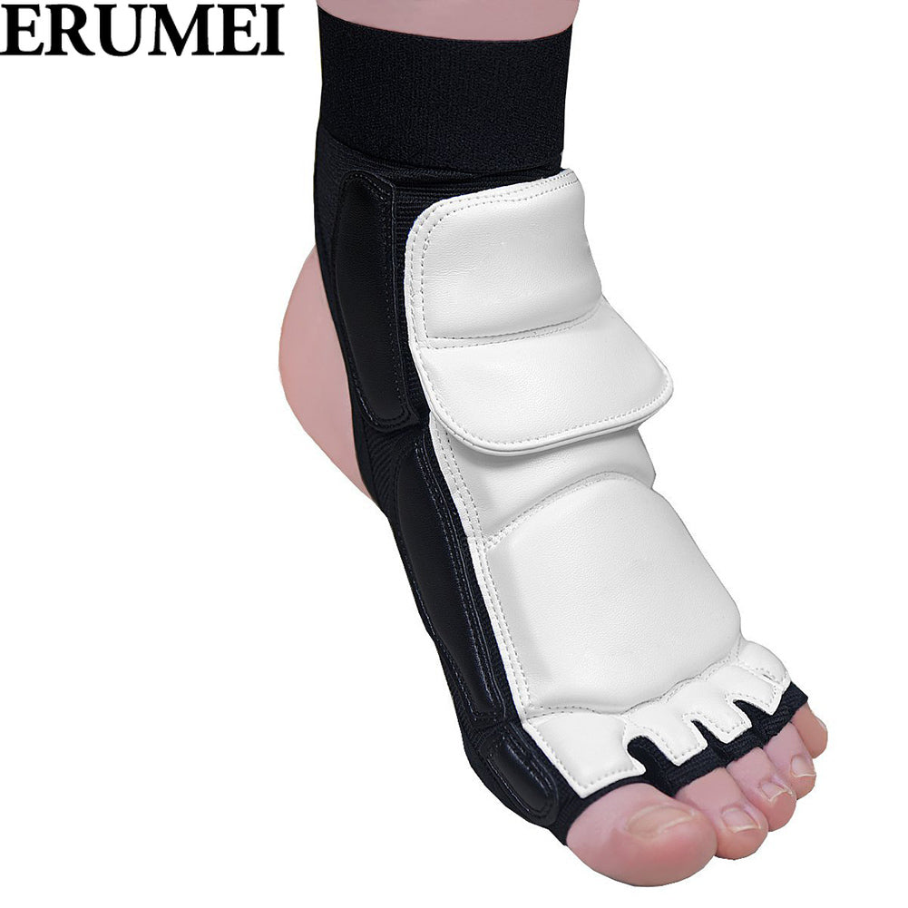 ERUMEI Taekwondo Foot Protector Gea Ankle Brace Support Pad Feet Guard Tae Kwon Do Feet Protective Gear For Kickboxing