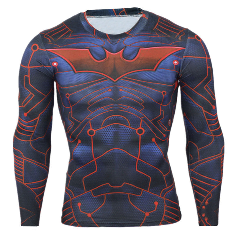 Men's 3D Printed Long Sleeve T Shirts - CTHOPER