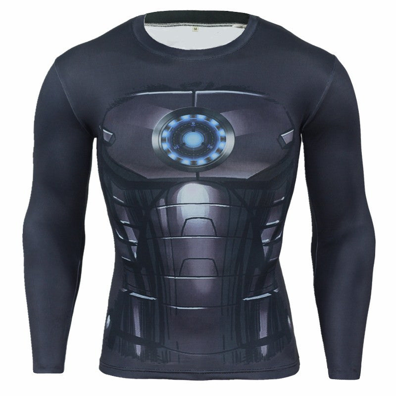 Men's 3D Printed Long Sleeve T Shirts - CTHOPER