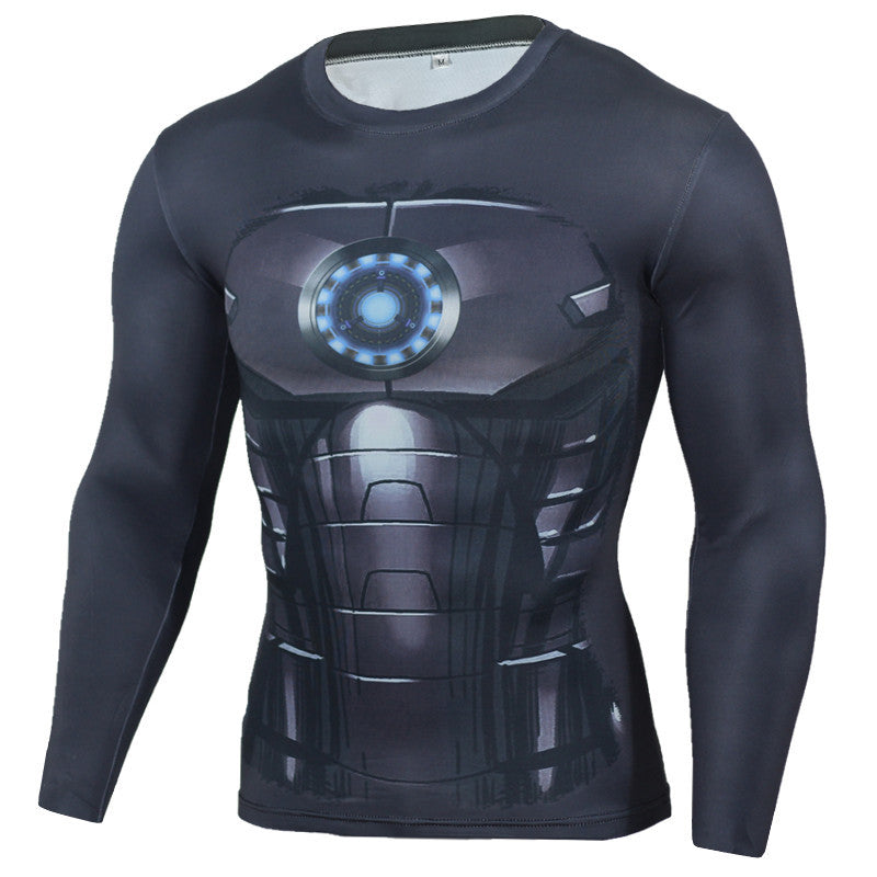 Men's 3D Printed Long Sleeve T Shirts - CTHOPER