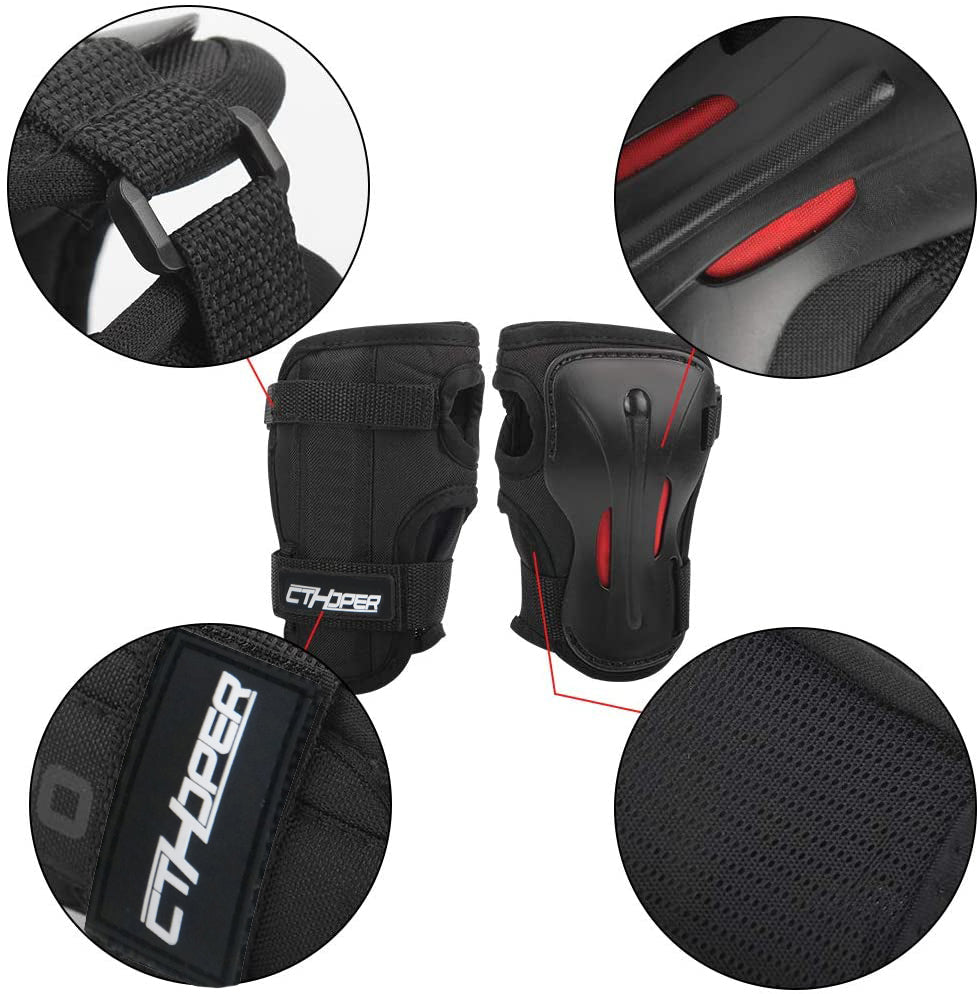 CTHOPER Men Women Wrist Guards Support Palm Pads Protector - CTHOPER