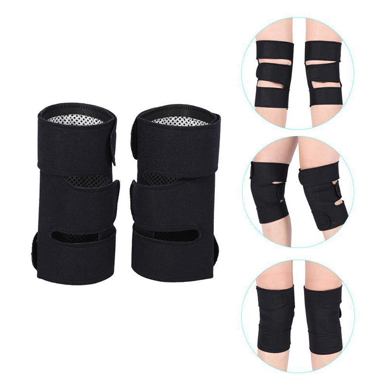 CTHOPER Self Heating Tourmaline Magnetic Therapy Knee Brace Sleeve - 1Pair - CTHOPER