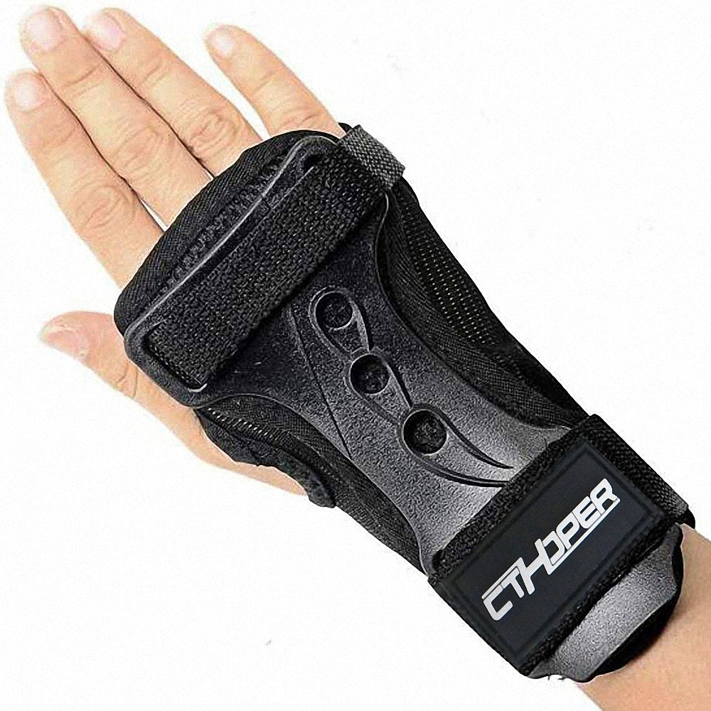 CTHOPER Snowboard Wrist Guards,Skateboard Ski Roller Derby Ice Inline Skating Protective Gear Wrist Support - CTHOPER