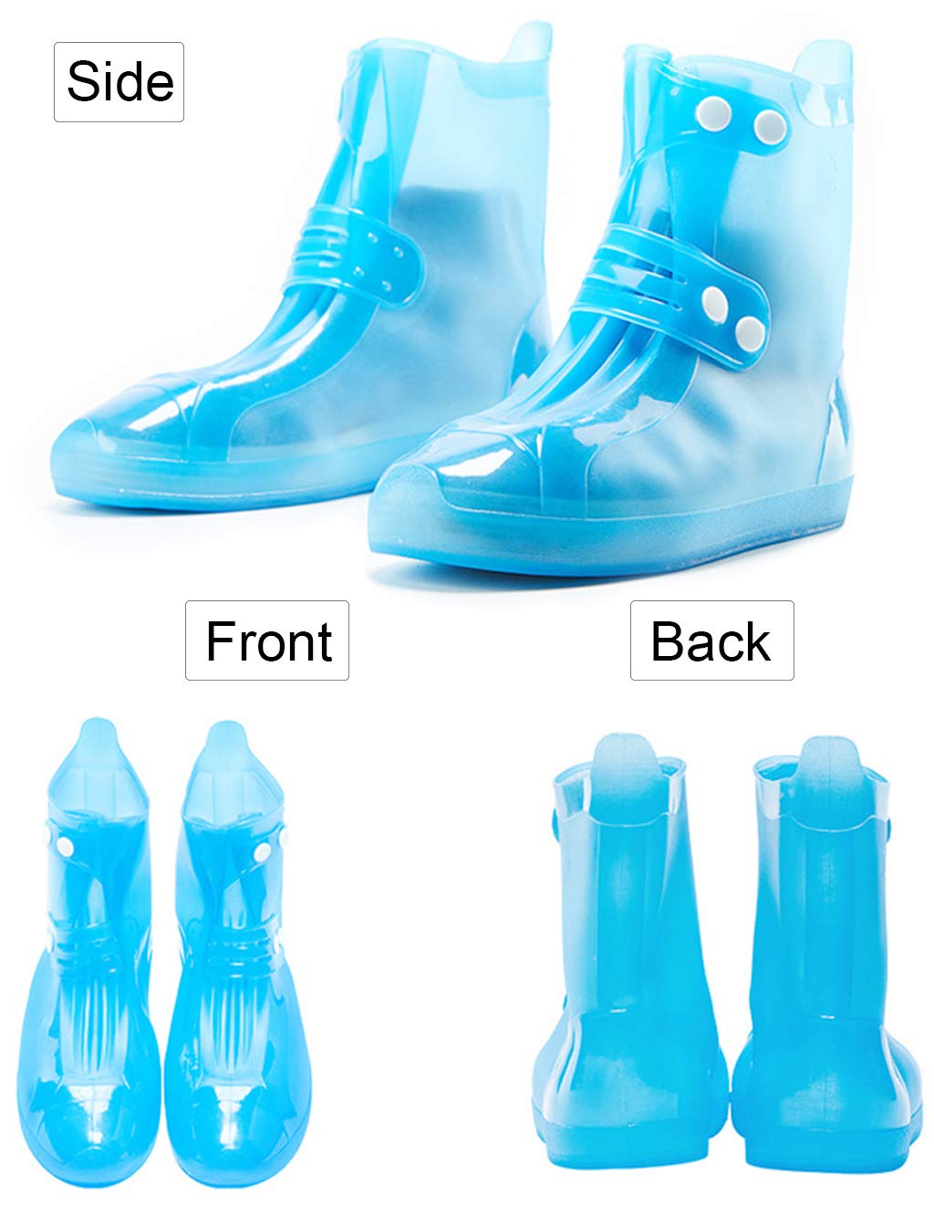 Rubber Waterproof Shoes / Boots Covers / Rain Overshoes - CTHOPER