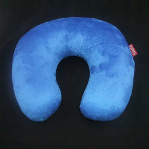 1PC New U Shaped Travel Pillow Car Air Flight Inflatable Pillows Neck Support Headrest Cushion Soft Nursing Cushion Black