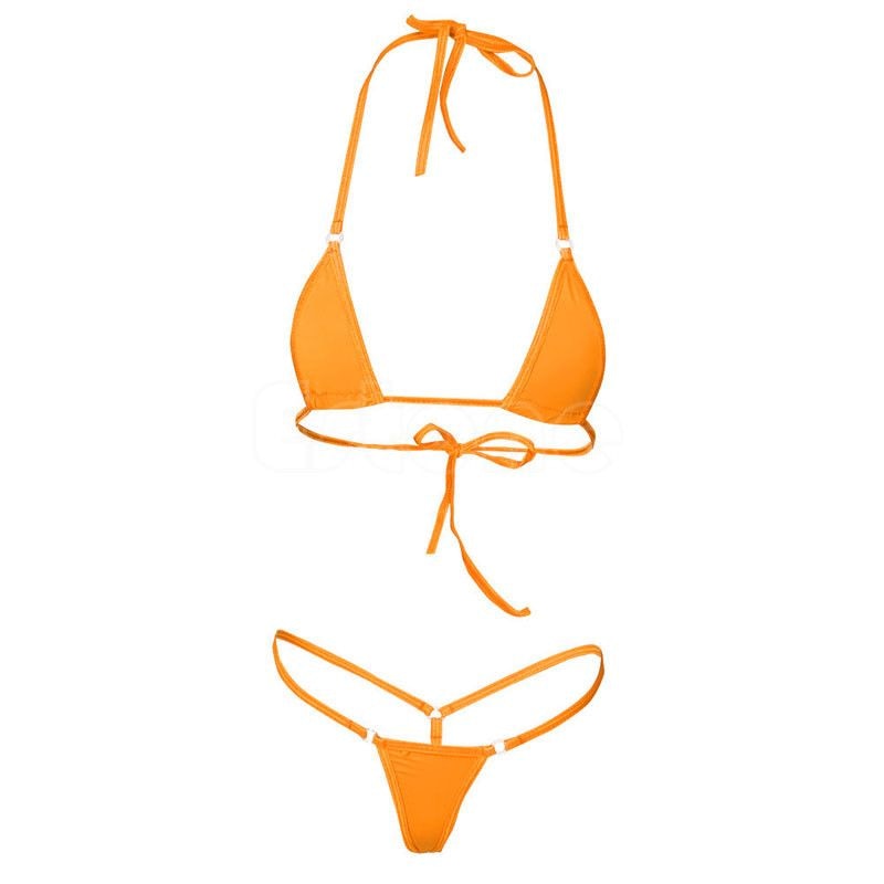 NEW Sexy Women Micro Thong Underwear G-String Bra micro bikini Brazilian Bikini Set Swimwear Sleepwear