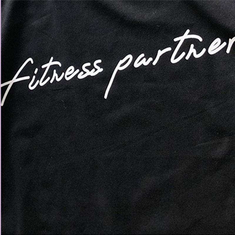 Men's Long Sleeve Running "Fitness Partner" T Shirts - CTHOPER