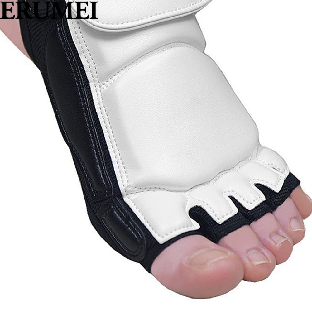 ERUMEI Taekwondo Foot Protector Gea Ankle Brace Support Pad Feet Guard Tae Kwon Do Feet Protective Gear For Kickboxing