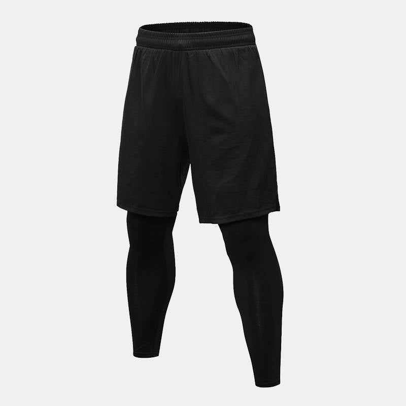 Men's Basketball 2 in 1 Shorts Pants - CTHOPER