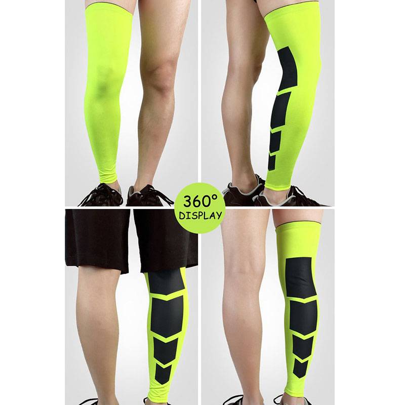 Basketball Compression Knee & Calf Sleeves - 1 Pcs - CTHOPER