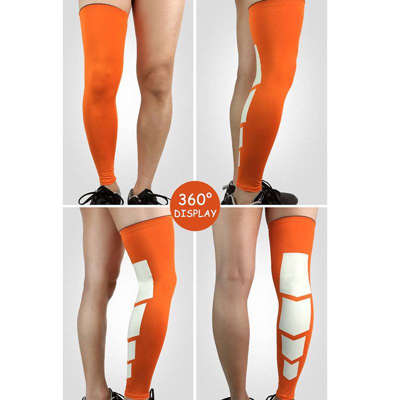 Basketball Compression Knee & Calf Sleeves - 1 Pcs - CTHOPER