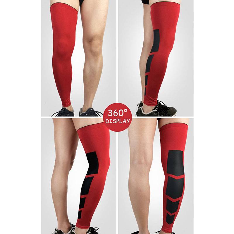 Basketball Compression Knee & Calf Sleeves - 1 Pcs - CTHOPER