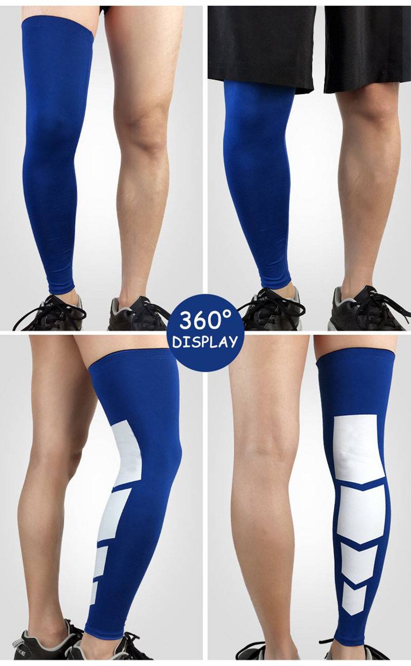 Basketball Compression Knee & Calf Sleeves - 1 Pcs - CTHOPER