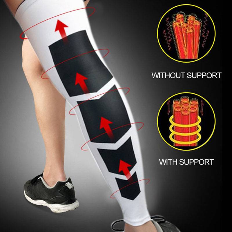 Basketball Compression Knee & Calf Sleeves - 1 Pcs - CTHOPER