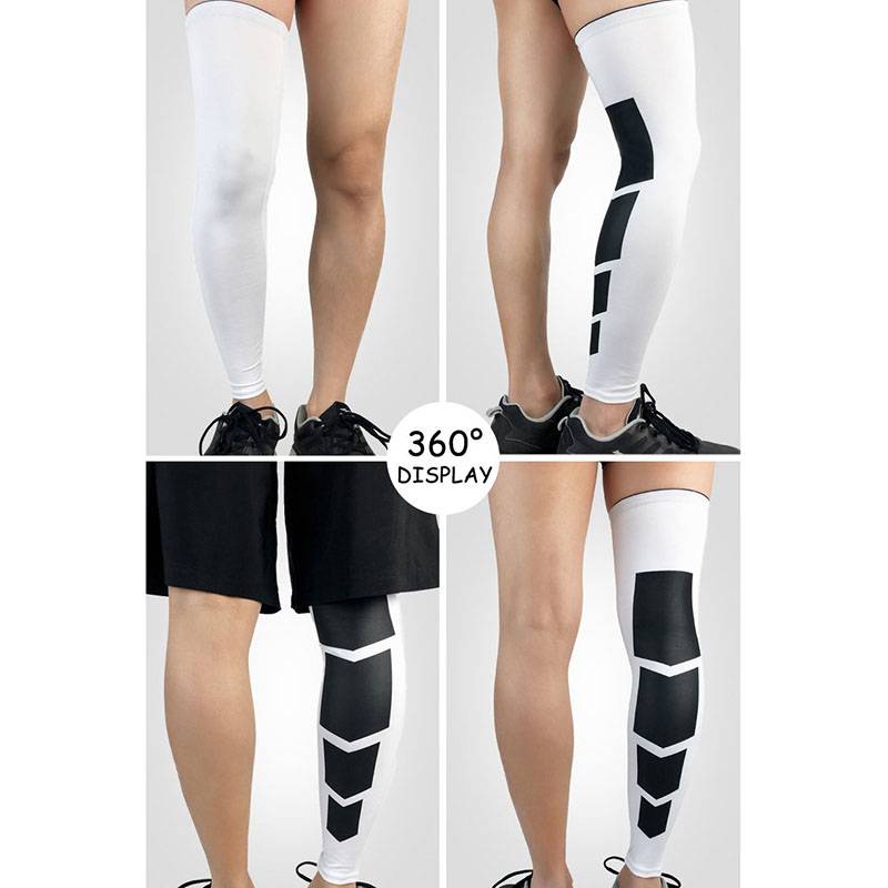 Basketball Compression Knee & Calf Sleeves - 1 Pcs - CTHOPER