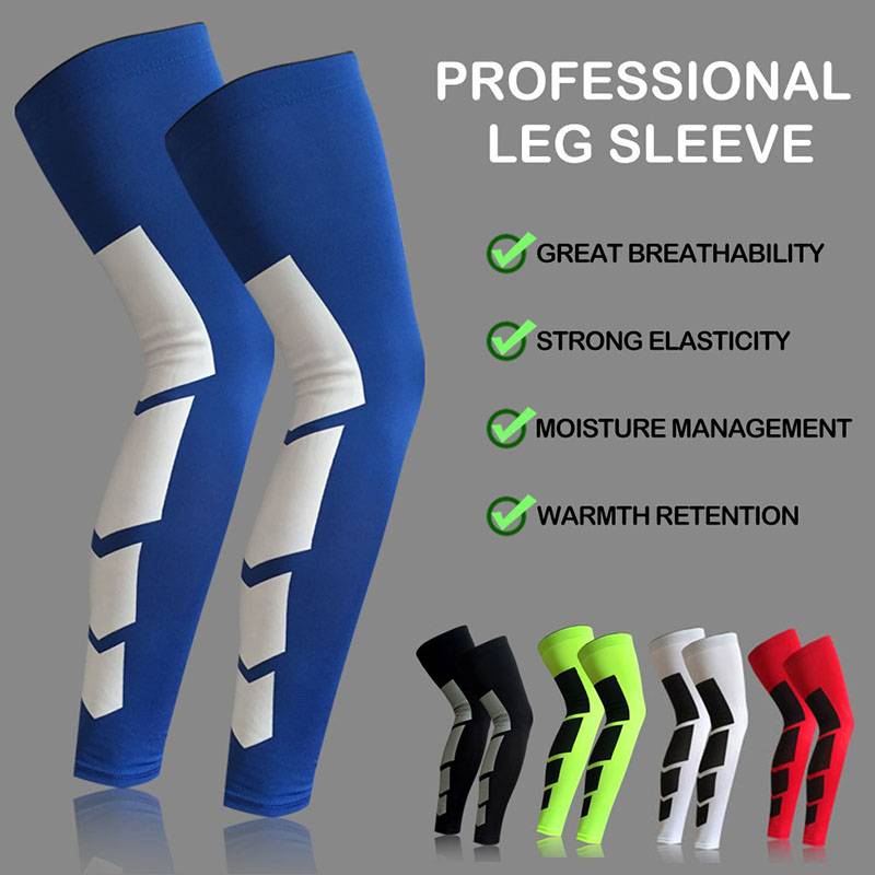 Basketball Compression Knee & Calf Sleeves - 1 Pcs - CTHOPER