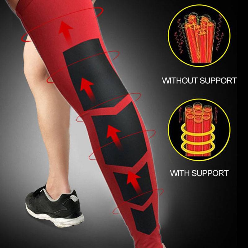 Basketball Compression Knee & Calf Sleeves - 1 Pcs - CTHOPER