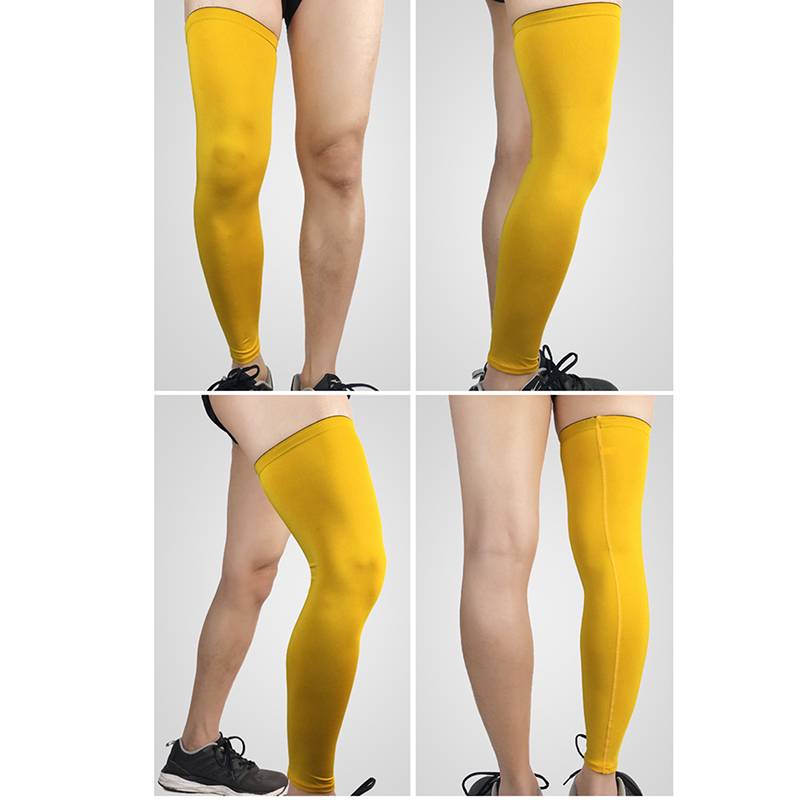 Akerlok Sports Anti-slip Compression Leg Sleeve Basketball Calf Support  (Black M) 