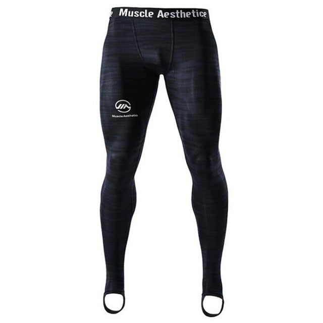 Men Compression Tight Leggings Gym Fitness Jogging Pants - CTHOPER