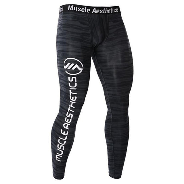 Men Compression Tight Leggings Gym Fitness Jogging Pants - CTHOPER