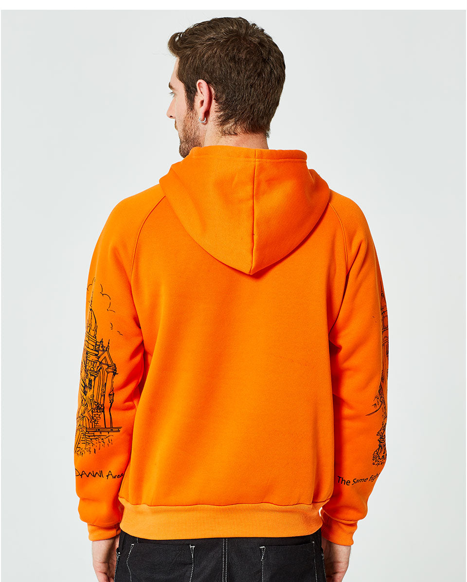 Men's Autumn Hip Hop Hoodies Sweatshirts - CTHOPER