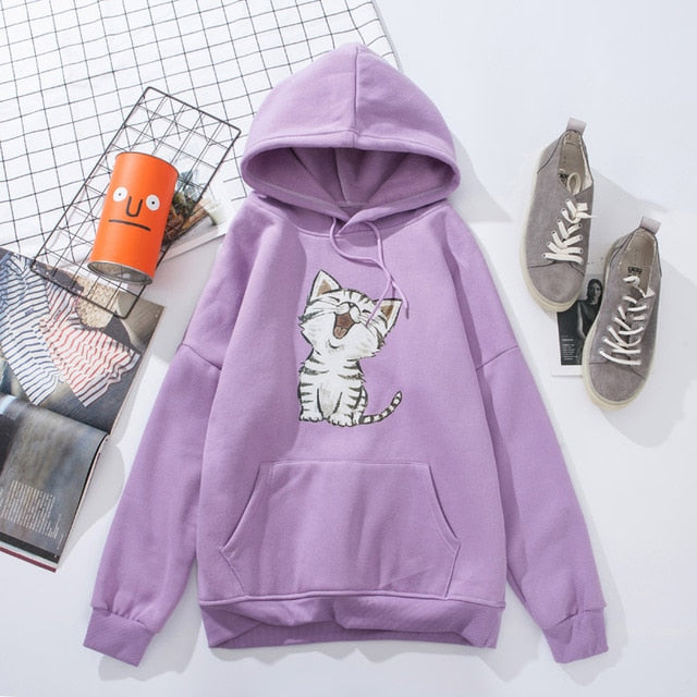 New Winter Women's Oversized Hoodie Sweatshirt - CTHOPER