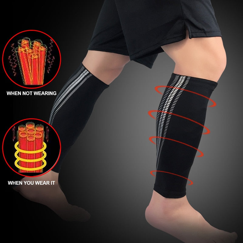 Calf Compression Sleeves For Football Cycling Running - CTHOPER