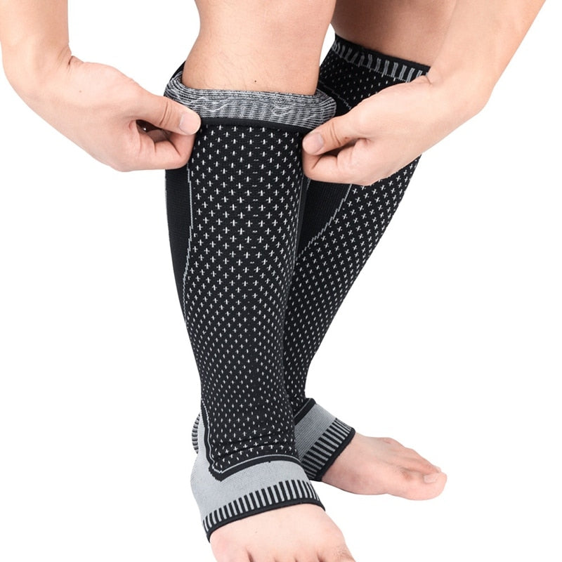 Safety Running Compression Calf Leg Shin Sleeves - CTHOPER