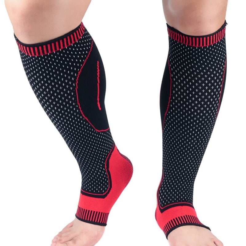 Safety Running Compression Calf Leg Shin Sleeves - CTHOPER