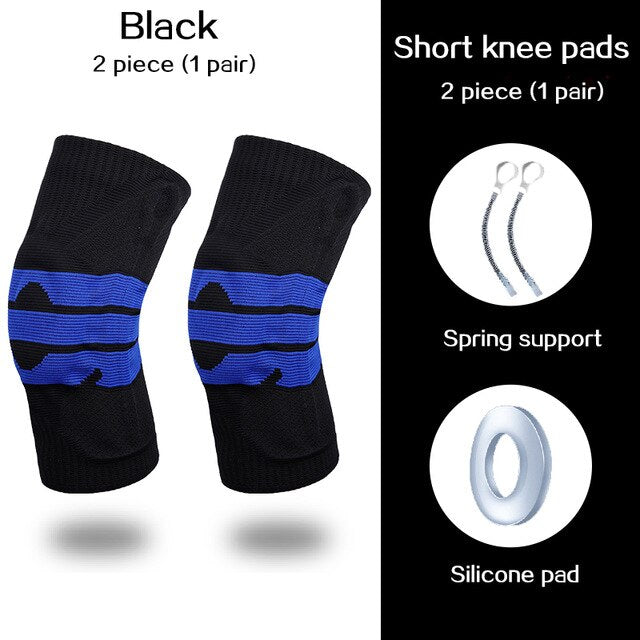 Elastic Silicon Padded Basketball Knee Pads - CTHOPER