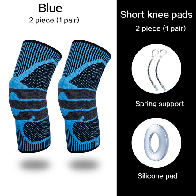 Elastic Silicon Padded Basketball Knee Pads - CTHOPER