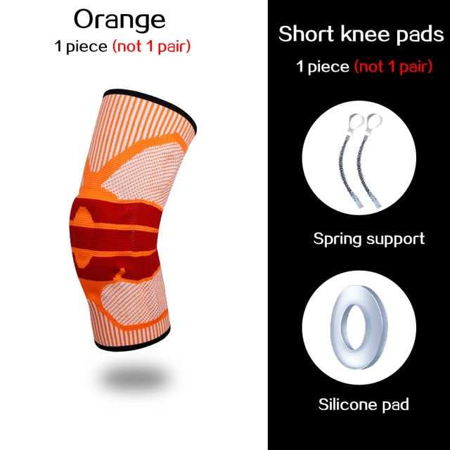 Elastic Silicon Padded Basketball Knee Pads - CTHOPER