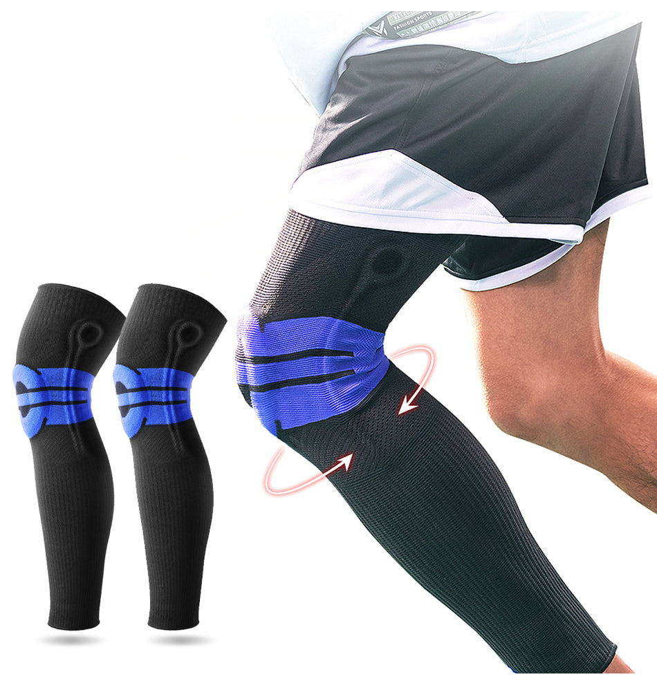 Elastic Silicon Padded Basketball Knee Pads - CTHOPER