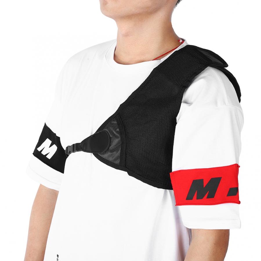 Adjustable Chest Protector Guard Left Shoulder Chest Support for Right Hand Archer Recurve Bow Shooting Sports Safety - CTHOPER