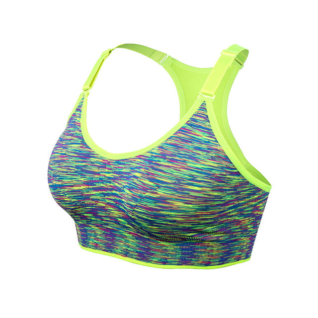 Women's Push Up Seamless Running Yoga Bra - CTHOPER