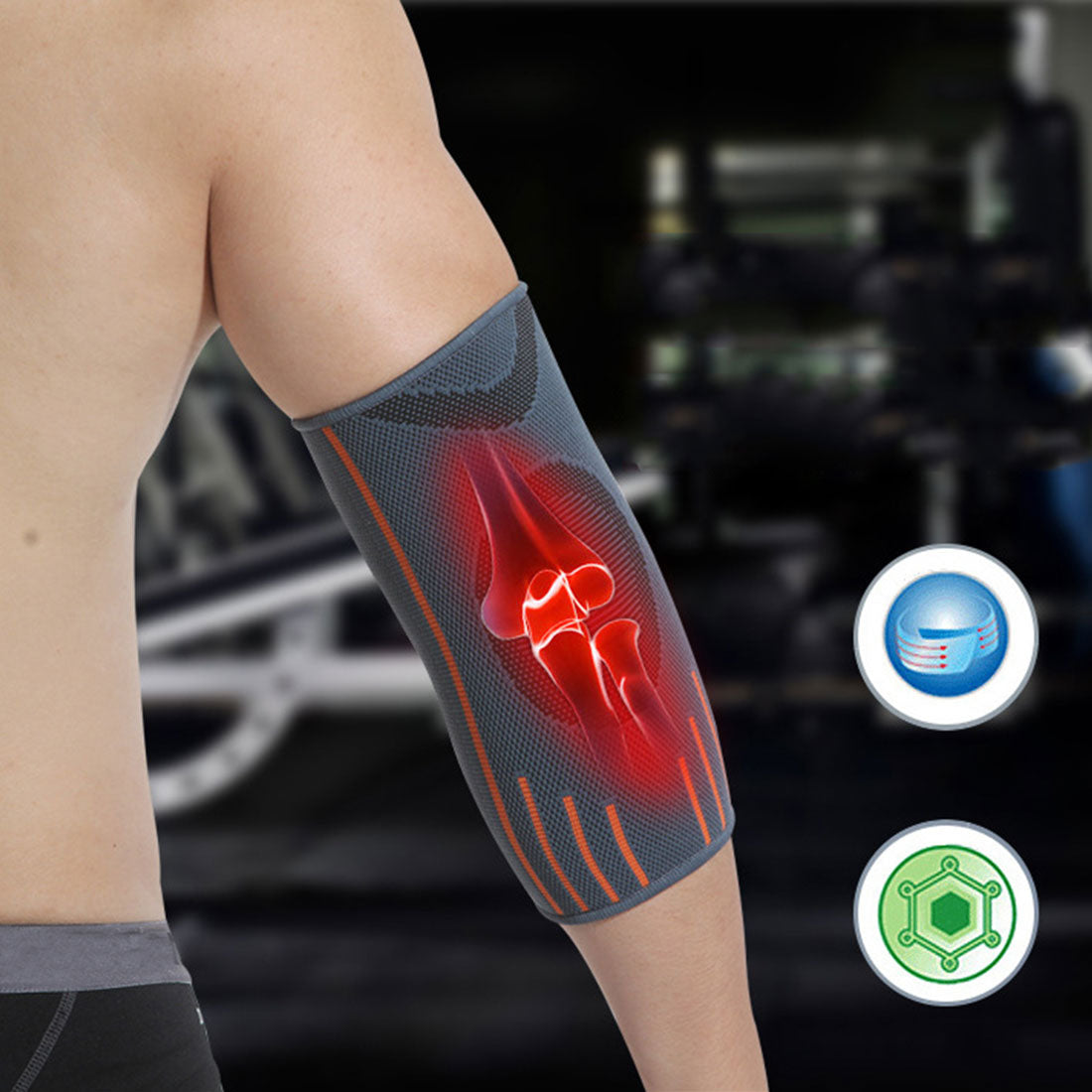 Compression Sleeve Elbow Brace - 1Pcs - CTHOPER