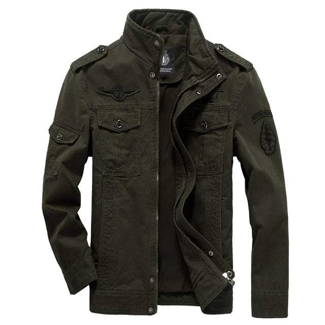 Men's Soldier Slothing Bomber Cotton Military Jackets - CTHOPER