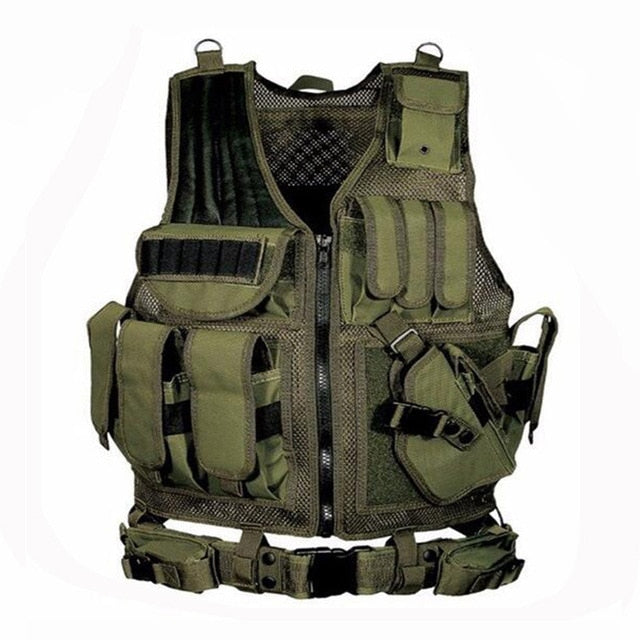 Outdoor Ultra-Light Breathable Combat Military Equipment Tactical Vest - CTHOPER