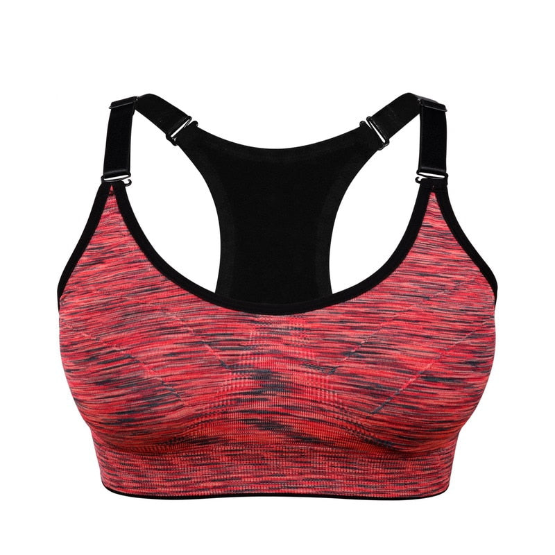 Women's Push Up Seamless Running Yoga Bra - CTHOPER