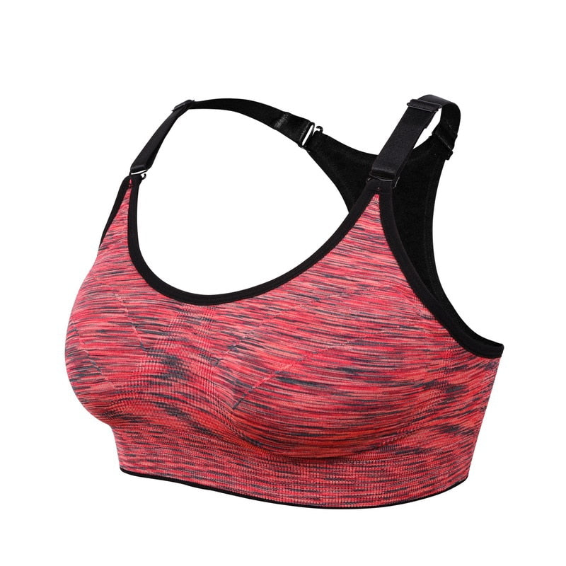 Women's Push Up Seamless Running Yoga Bra - CTHOPER