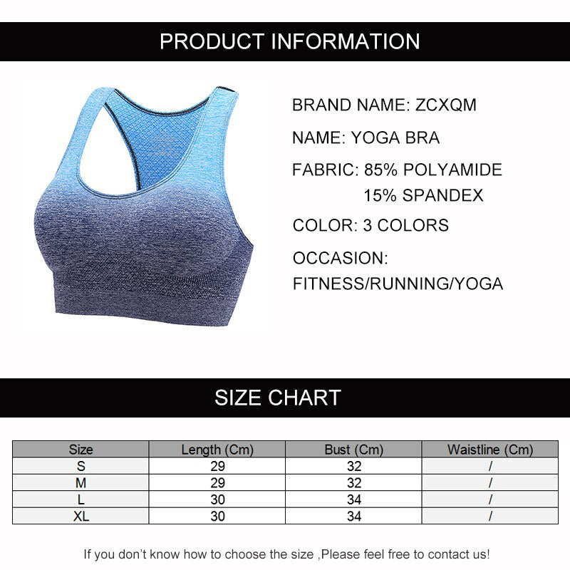 2019 New Women's Fitness Yoga Sports Bra - CTHOPER