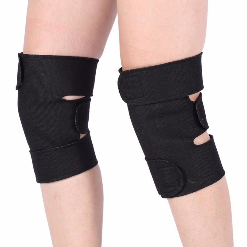 CTHOPER Self Heating Tourmaline Magnetic Therapy Knee Brace Sleeve - 1Pair - CTHOPER