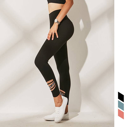 Women's High Waist Running Sports Leggings - CTHOPER