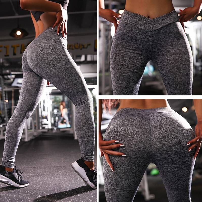 Women's High Waist Push Up Sports Leggings - CTHOPER